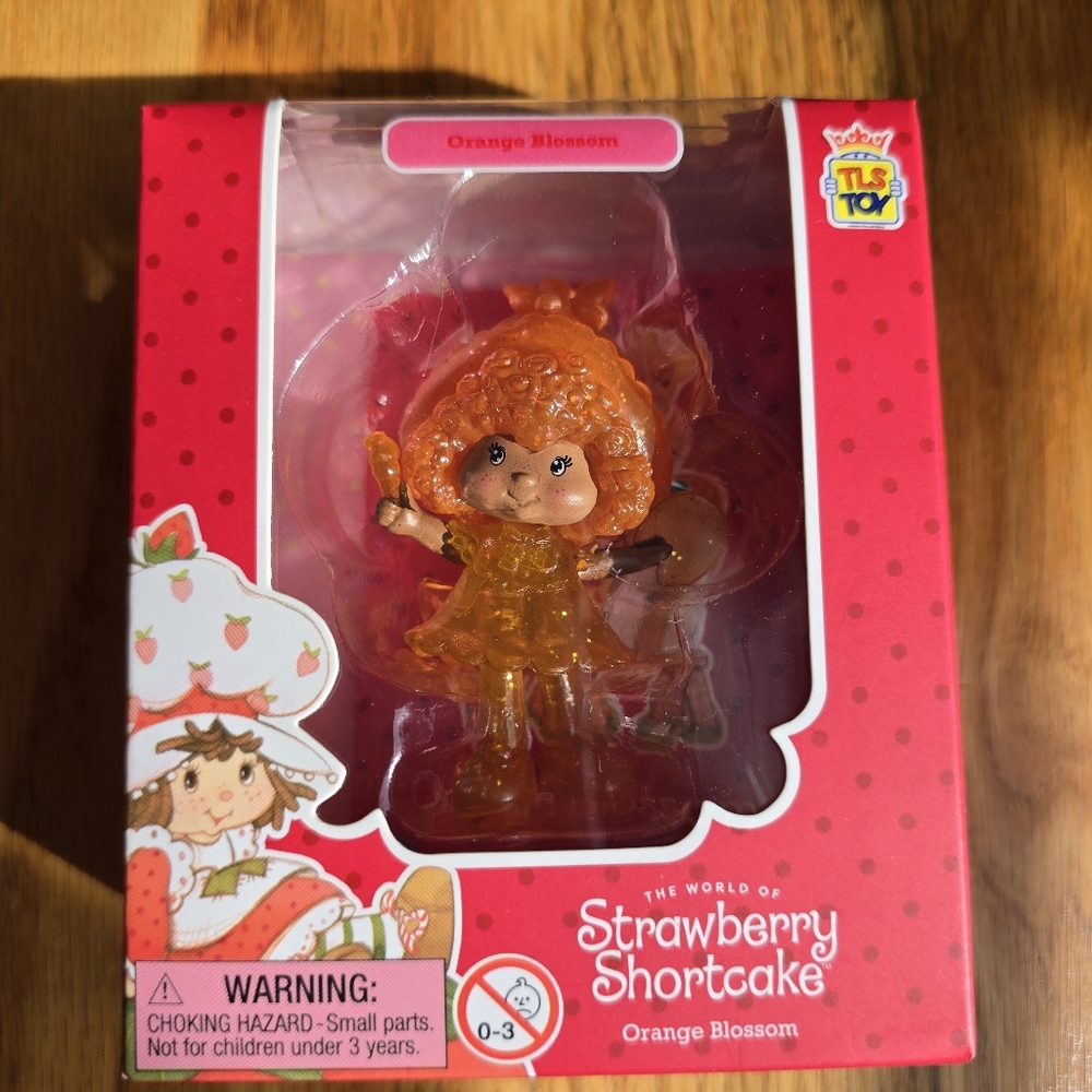 Strawberry Shortcake Orange Blossom Glittery Rare Figure Series 1 Unboxed